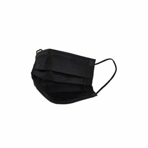 MEDİKAL 50PCS SİYAH CERRAHİ YÜZ MASKESİ (5047)