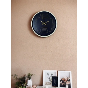 Mey İthalat® 36 Cm Krem Dekoratif Duvar Saati