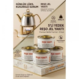 Mey İthalat® 5 li Yedek Reşo Jel Yakıtı 719370