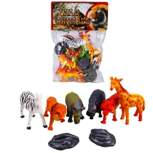 Mey İthalat® 6 lı Vahşi Hayvanlar Figür Seti