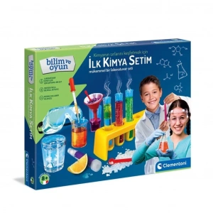 Mey İthalat® 64228 İlk Kimya Setim - Bilim ve Oyun +8 yaş