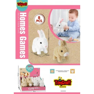 Mey İthalat® 8832-31 TOYCRAFT DİSPLAY AKILLI TAVŞAN SES.PİL-TYC