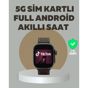 Mey İthalat® Android Akıllı Saat 5G Destekli Uygulama İndirme