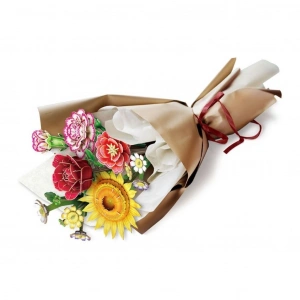 Mey İthalat® Büyük Aranjman Buketi 3D Puzzle