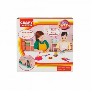Mey İthalat® Crafy Nefis Pasta Oyun Hamur Seti 200 g 17 Parça