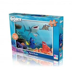 Mey İthalat® DR714 Finding Dory 100 Parça Puzzle -KS Puzzle