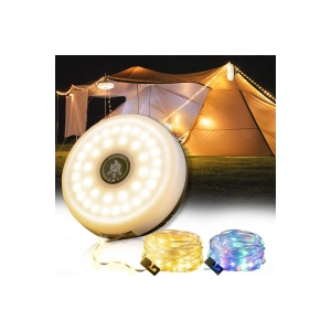 Mey İthalat® Güneş Enerjili Makara LED Kamp ası