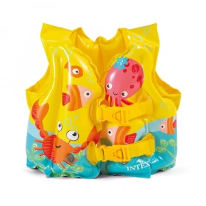 Mey İthalat® Intex Balık Desenli Baskılı Yelek 41x30 cm (3-5 Yaş)