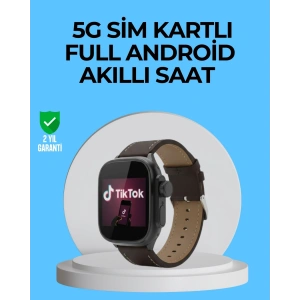 Mey İthalat® Kamera Özellikli Akıllı Saat Play Store Destekli