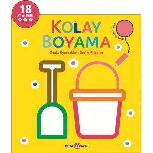 Mey İthalat® Kolay Boyama Deniz Oyuncakları Resim Kitabım