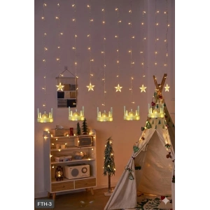 Mey İthalat® Ramazan Perde LED Işık 3 Metre