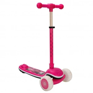 Mey İthalat® Sesli ve Işıklı 3 Tekerlekli Katlanabilir Scooter