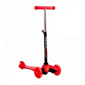 Mey İthalat® Twist Işıklı Scooter Kırmızı