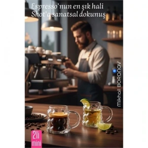 Mini Bubble Espresso & Shot Bardak Borosilikat Cam  – 2’li Set (6x5 cm) 722287