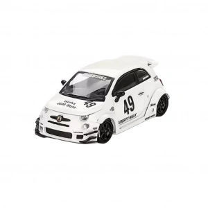 Mini GT 1/64 LB-WORKS x Abas Works ABARTH 595 Gara White - Blister Paket
