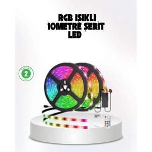 Müziğe Duyarlı Renkli Smart Şerit LED Işık USB Bağlantılı Ambiyans Aydınlatma