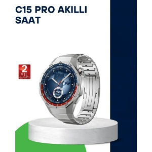 Mey İthalat® Nabız Ölçerli Suya Dayanıklı Akıllı Saat