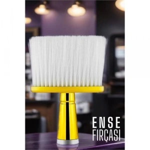 Gold Serisi - Karbon Gövde Samur Kılı Profesyonel Berber Boyun Fırçası 720278