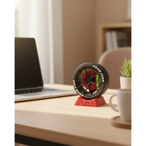 Mey İthalat® Ofis Masası İçin Jant Temalı Dekoratif Masa Üstü Aksesuar
