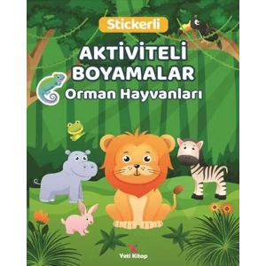 Orman Hayvanları Aktiviteli Boyamalar