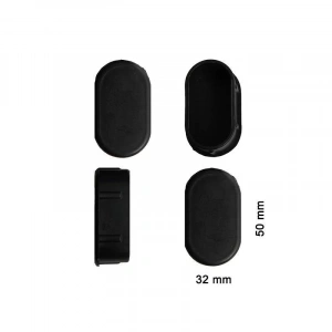 Mey İthalat® Oval Profil İç Tapa 32x50 mm 4 Adet