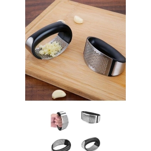 Paslanmaz Çelik Sarımsak Ezici Presi Parçalayıcı Doğrama Aleti