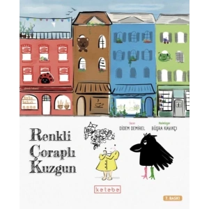 Renkli Çoraplı Kuzgun