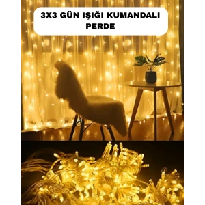 Mey İthalat® Romantik Ambiyans İçin Uzaktan Kumandalı Günışığı Peri Led