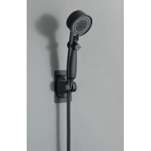 ROYAL SİYAH PERVANELİ KADEMELİ STOPLU  DUŞ BAŞLIK (5047)