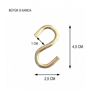 Mey İthalat® S Büyük Kanca