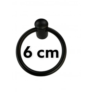 Mey İthalat® Sarkaç Siyah Uzun Halka