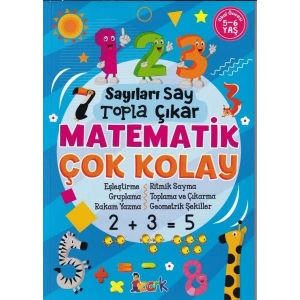 Sayıları Say Topla Çıkar Matematik Çok Kolay - 5-6 Yaş