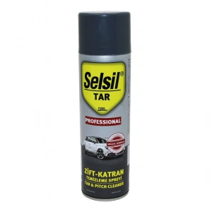 SELSİL TAR ZİFT - KATRAN TEMİZLEME SPREY 500ML KİR - YAĞ (5047)