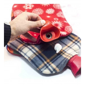 Sıcak Su Torbası 2 Litre Polar Kılıflı Termofor (5047)