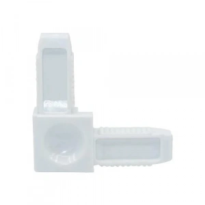 Mey İthalat® Sineklik Köşe Takozu 10X20 Beyaz 4 Adet