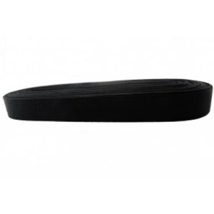 SİYAH - 2CM PAÇA LASTİK YASSI GENİŞ 10MT (5047)