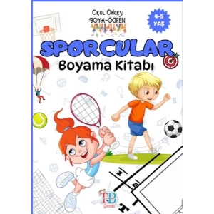 Sporcular Boyama Kitabı