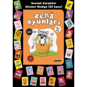 Stickerlı 5+ Yaş Zekâ Oyunları