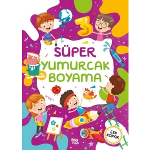 Süper Yumurcak Boyama Kitabı