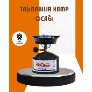Mey İthalat® Taşınabilir Metal Gövdeli Kamp Ocağı Seti