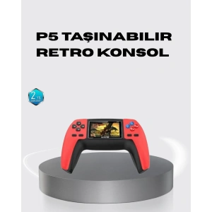 Mey İthalat® Taşınabilir Retro Oyun Konsolu – 520 Efsane Oyun Tek Cihazda
