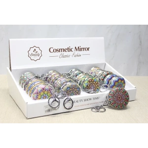 Taşlı El Aynası Anahtarlık Alk3771