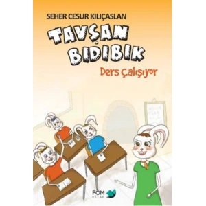Tavşan Bıdıbık Ders Çalışıyor