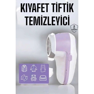 Mey İthalat® Tiftik Temizleyici Hazneli Şarjlı Manuel Kolay Kullanım