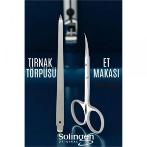 Tırnak Eti Makası Kavisli ve Profesyonel Çelik Törpü SETİ