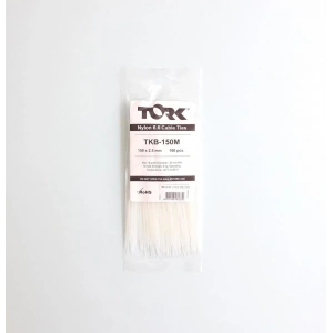 Mey İthalat® Tork Beyaz Kablo Bağı 2,5X150