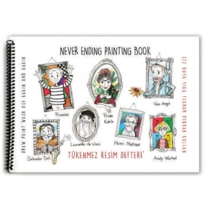 Tükenmez Resim Defteri -4 25x35cm