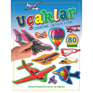 Uçaklar - Çıkartma ve Aktivite Kitabı