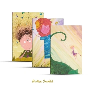 Üçlü Çizgili Defter Seti: Bir Neşe: Çocukluk