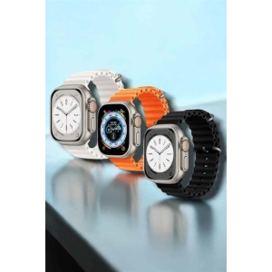 Mey İthalat® Uyku ve Nabız Takipli, Wireless Şarjlı Akıllı Saat Android ve iOS Uyumlu